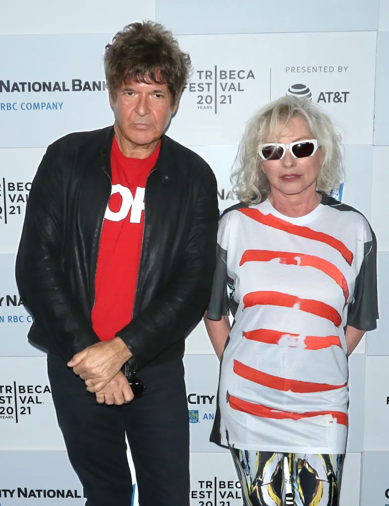 Clem Burke (pictured with Debbie Harry in 2021) has died aged 70. Credit: Jim Spellman/Getty Images