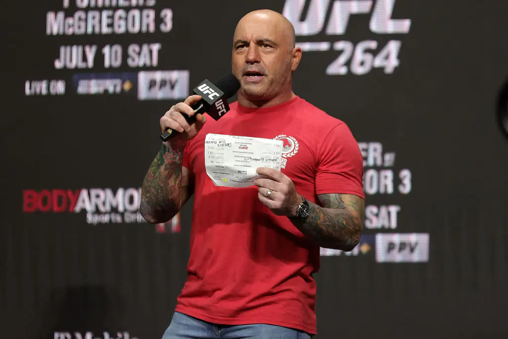 Joe Rogan has weighed in on the scandal. Credit: Stacy Revere / Getty