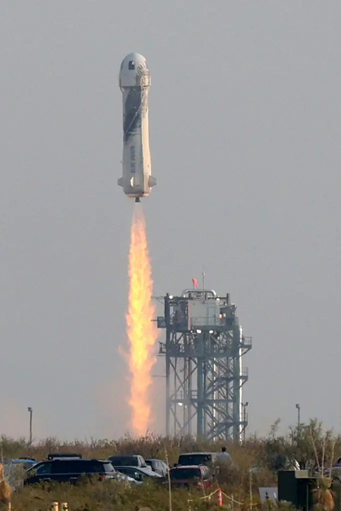 Blue Origin is funded by Jeff Bezos. Credit: Joe Raedle / Getty