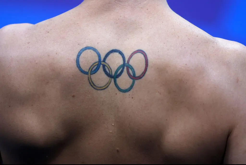 Many athletes have the tattoo. Credit: Al Bello/Getty