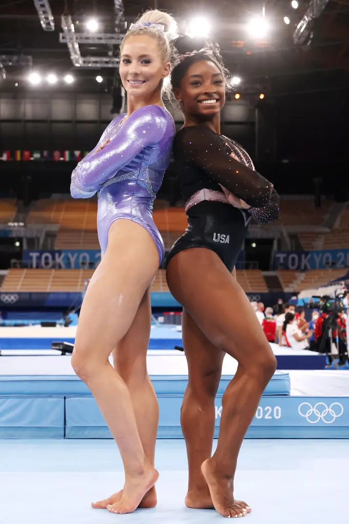 MyKayla Skinner's and Simone Biles' relationship has seemingly gone sour. Credit: Jamie Squire/Getty