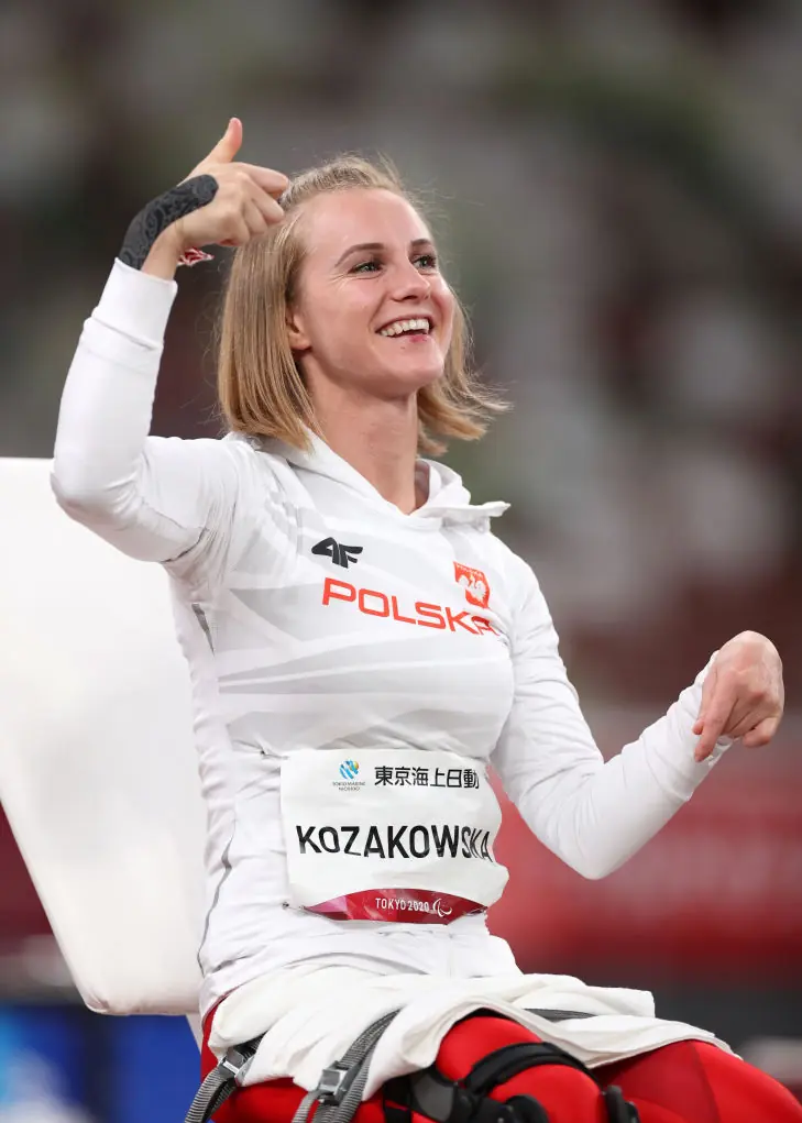 Kozakowska was hoping to defend her crown. Credit: Alex Pantling/Getty