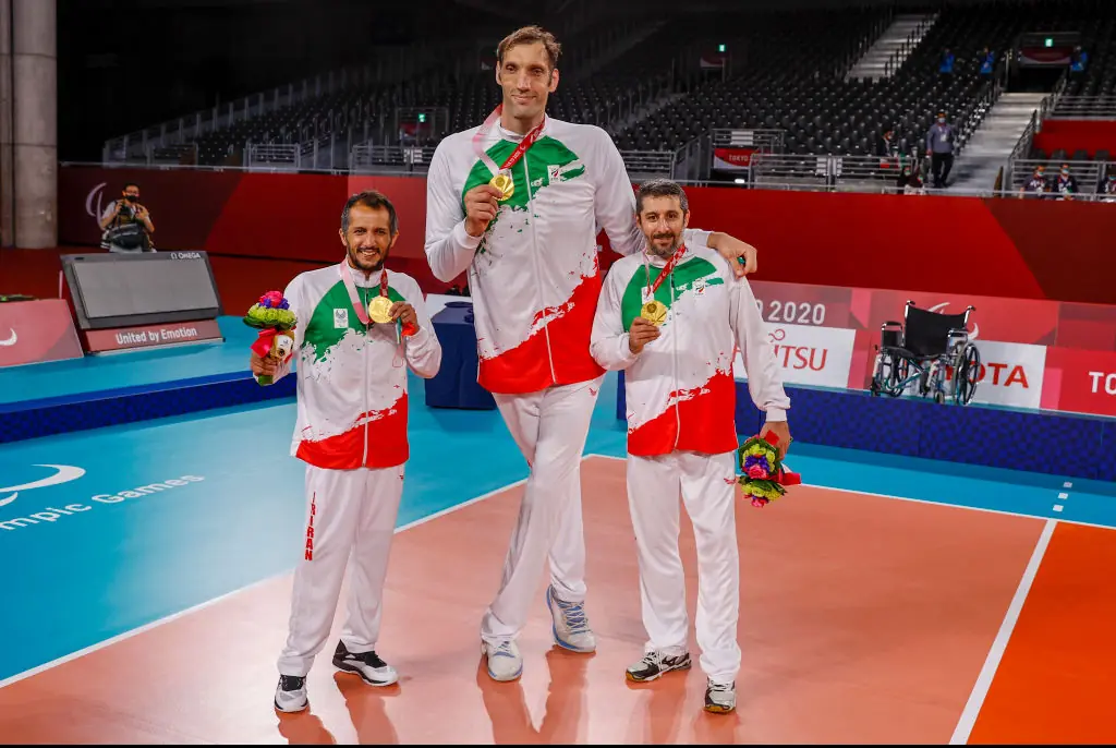 Mehrzad has a rare condition called acromegaly. Credit: Tasos Katopodis/Getty 