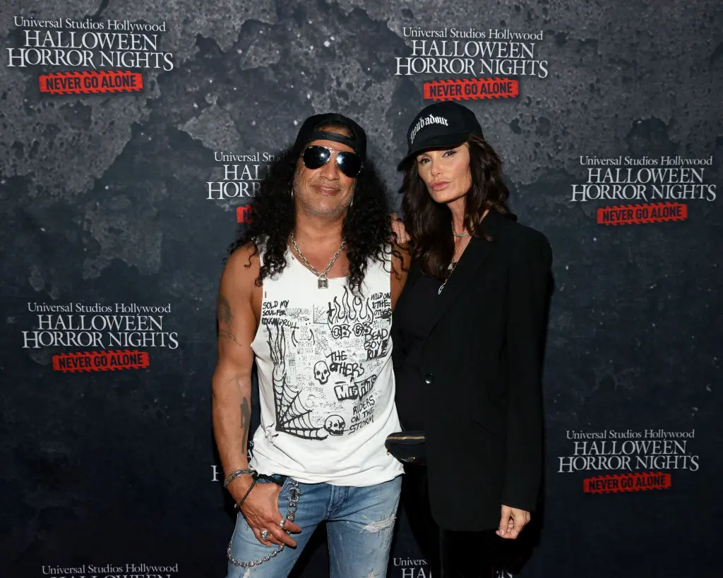 Knight's mom Meegan first dated Slash in 1989. Credit: Rich Polk / Getty