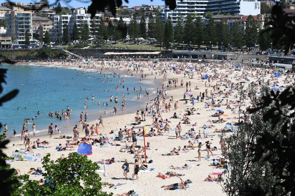 Coogee Beach is one of Australia's most popular swimming spots. Credit: James D. Morgan/Getty Images