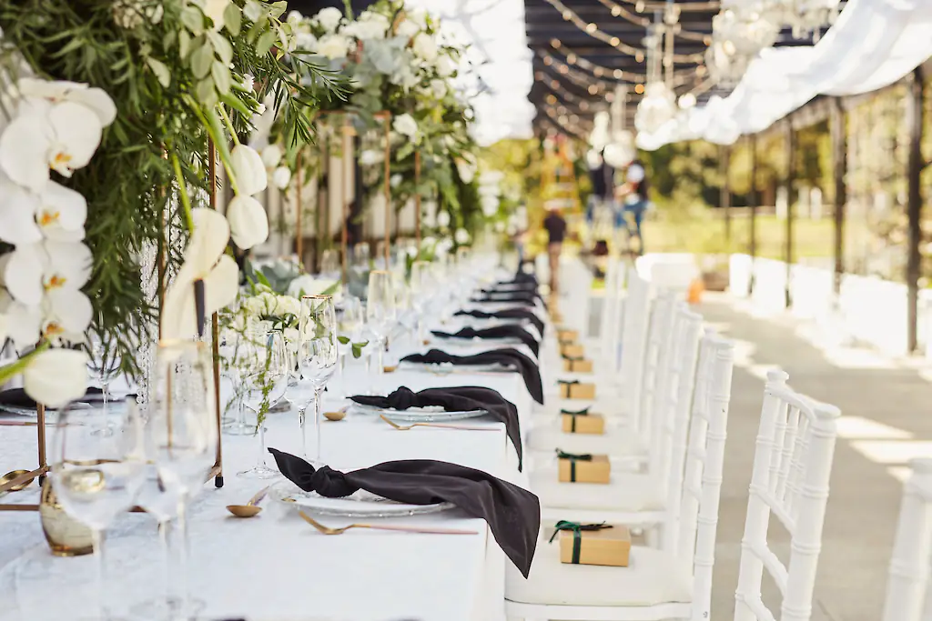The bride announced the wedding would not go ahead as her fiancé was 