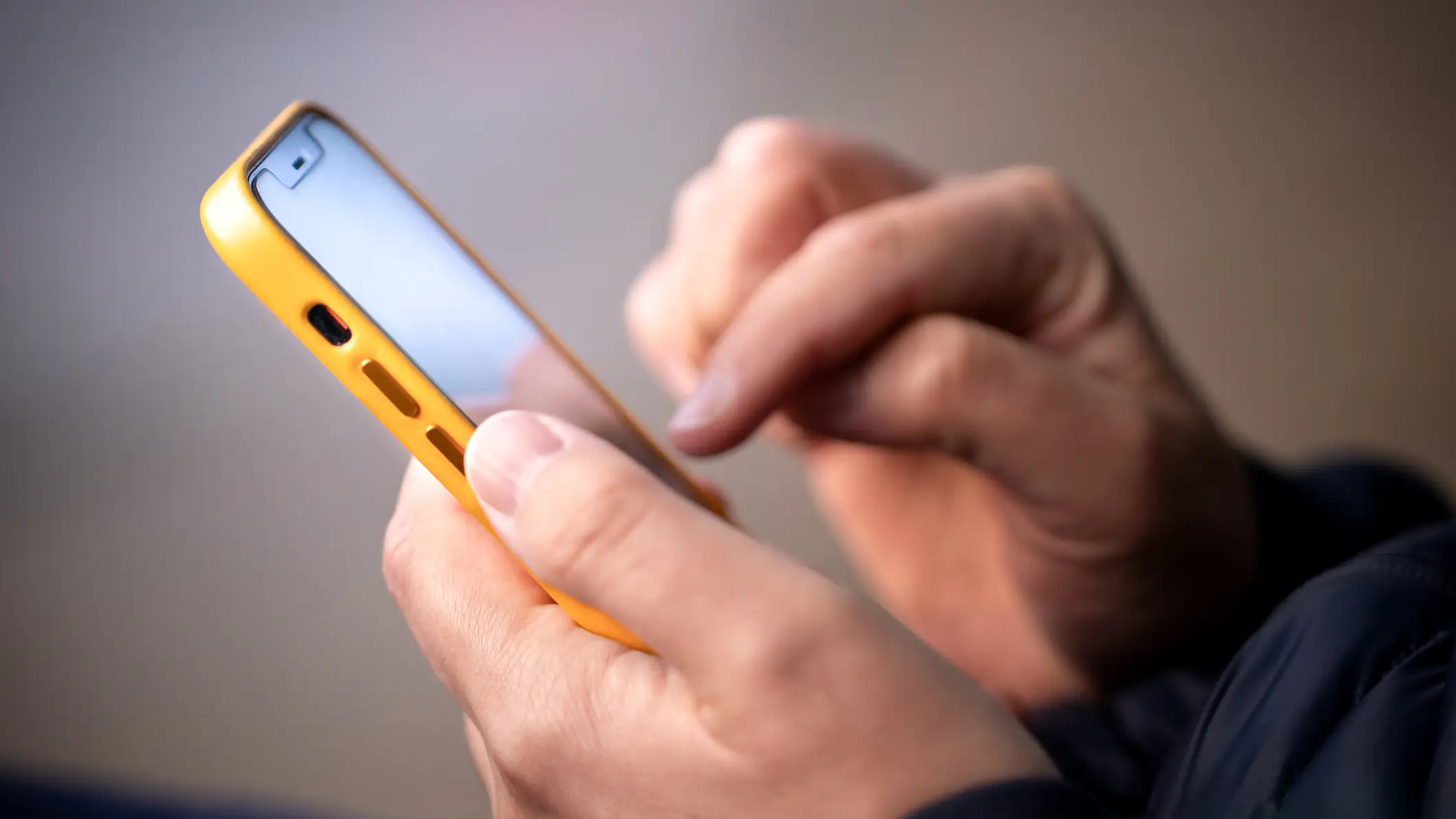 There's an iPhone app that could be a red flag for relationships. Credit: Anita Kot / Getty