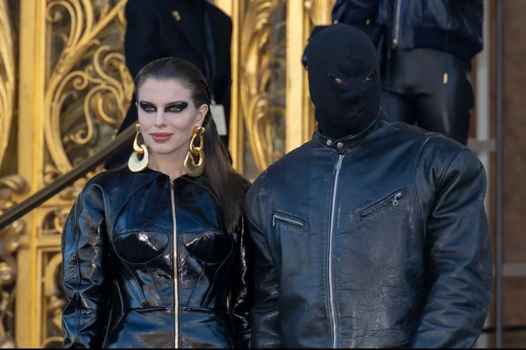 Kanye west and Julia Fox. Credit: Marc Piasecki/Getty