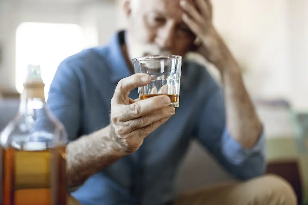 Drinking alcohol is best avoided entirely. Credit: PixelsEffect / Getty