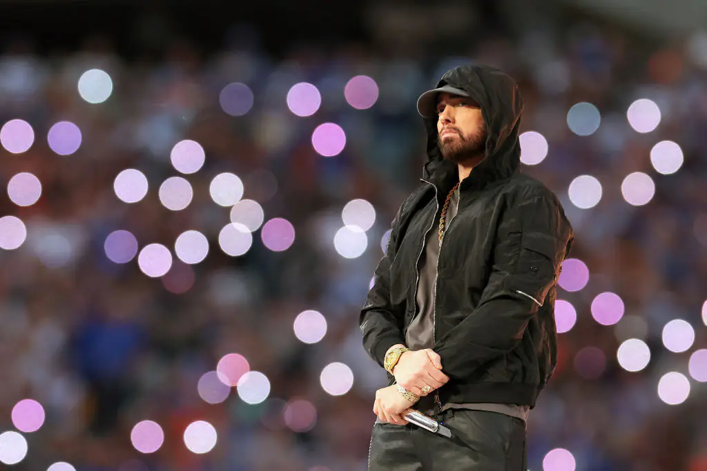 Eminem has released a new music video that is making people get emotional. Credit: Kevin C. Cox/Getty