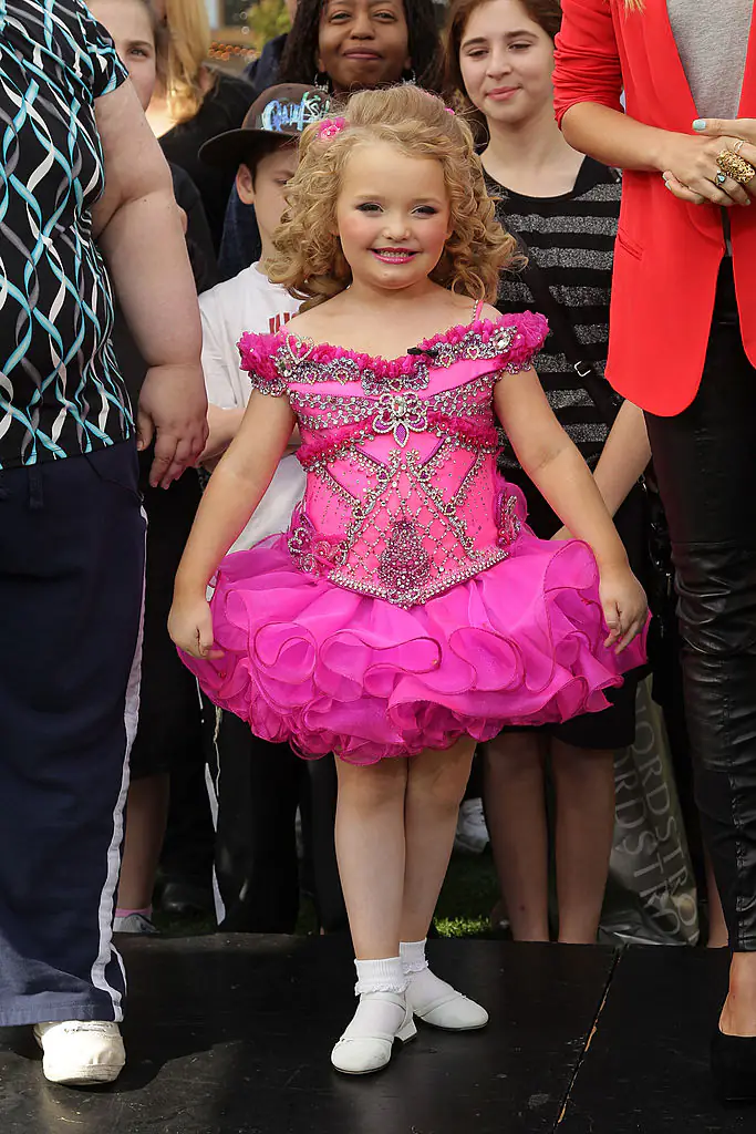 Honey Boo Boo as you may remember her, in 2012. Credit: Noel Vasquez/Getty Images for Extra