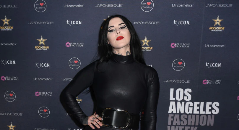 Kat Von D gives tattoo update after covering body in blackout ink following landmark lawsuit