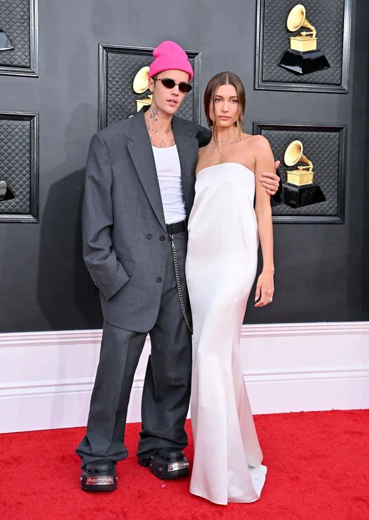 Justin and Hailey Bieber. Credit: Axelle/Bauer-Griffin / Getty