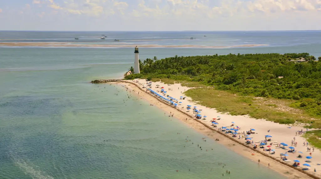 Key Biscayne in Miami-Dade County, Miami Beach. Credit: Simonkr / Getty