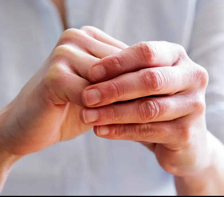 Picking at your finger nails comes with a health risk. Credit: Kinga Krzeminska/Getty