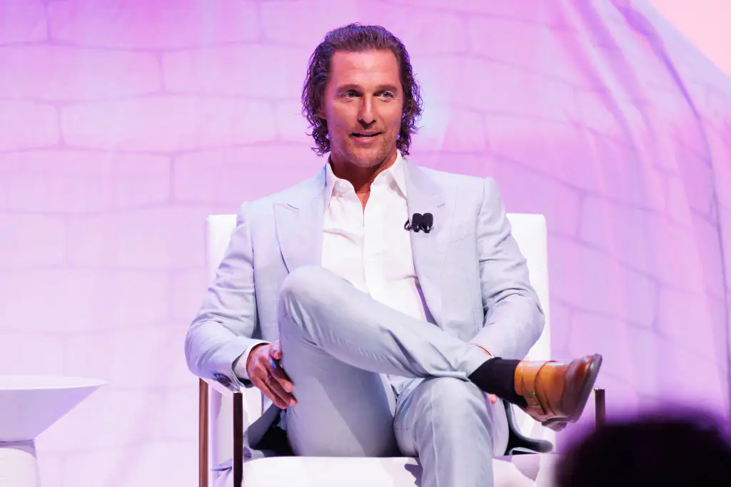 Matthew McConaughey explains why he keeps saying 'alright, alright, alright'