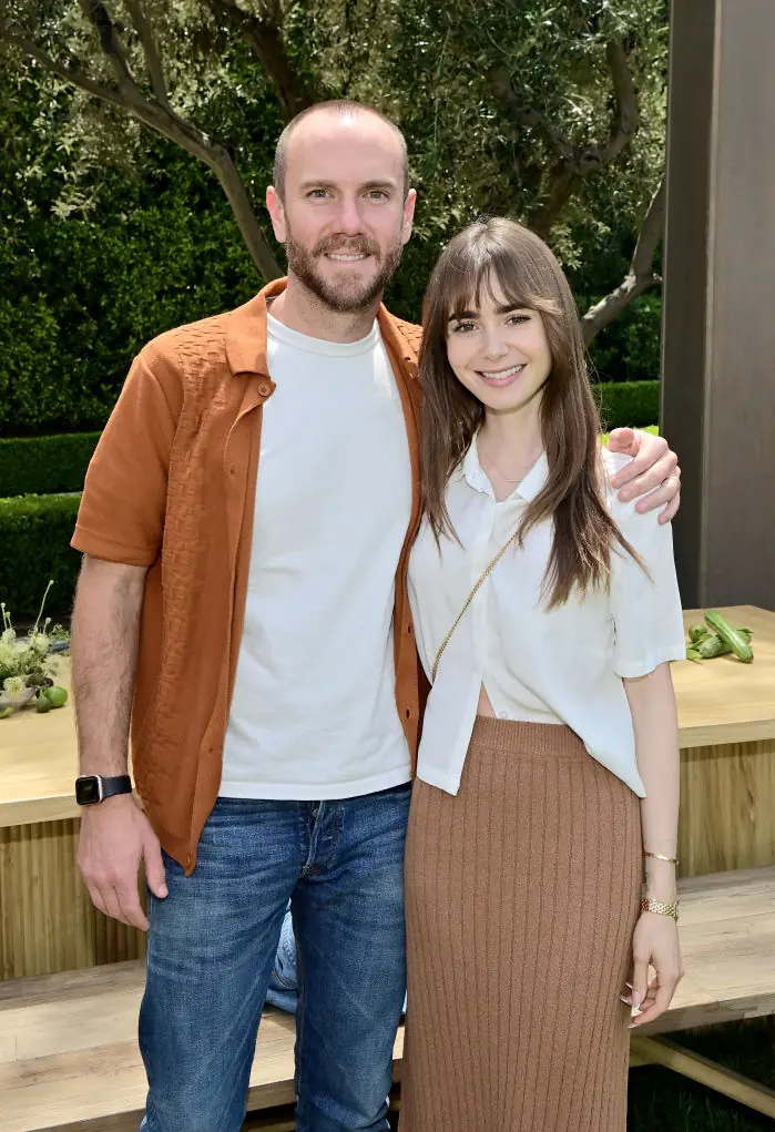 Lily Collins' husband hits back at 'hateful' comments following birth of their 'beautiful baby girl'