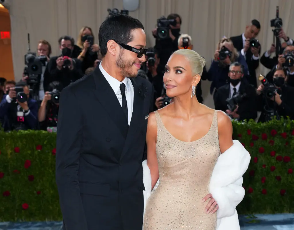 Davidson dated Kim K for around 9 months. Credit: Gotham / Getty