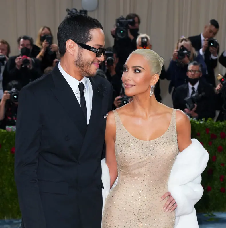 Davidson dated Kim K for around 9 months. Credit: Gotham / Getty