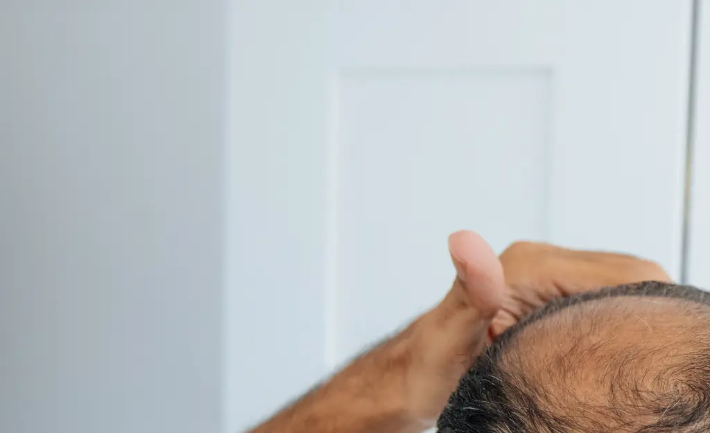Man left with swollen head following hair transplant shows off results