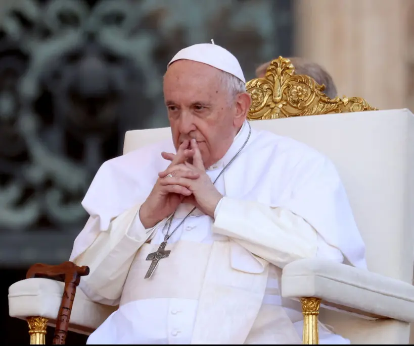 Pope Francis is known for his progressive attitude, making this remark all the more surprising. Credit: Franco Origlia/Getty