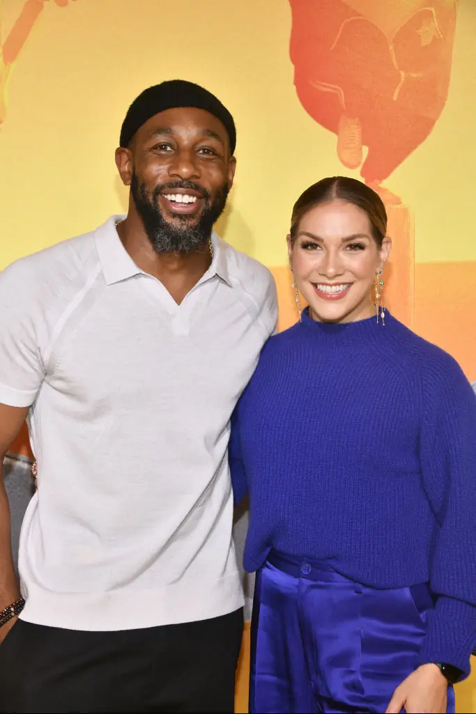Allison Holker with her late husband Stephen "tWitch" Boss. Credit: Araya Doheny / Getty