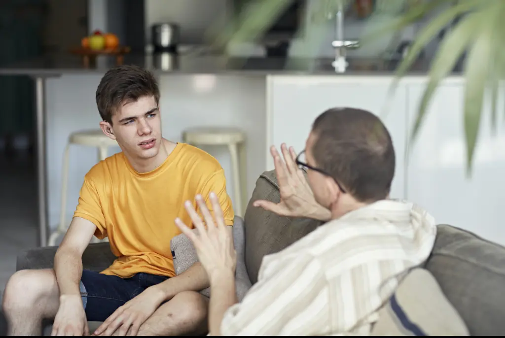 Dad sparks debate on 'toxic masculinity' after telling his teenage son to 'man up' and stop crying