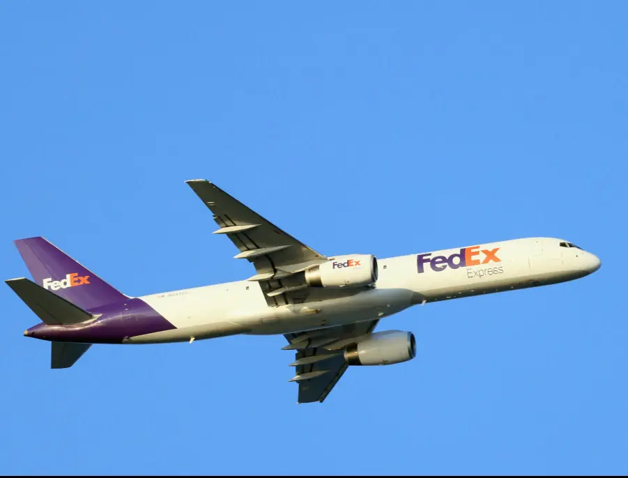 A FedEx cargo plane was forced to make an emergency landing. Credit:  Bennett/Getty Images