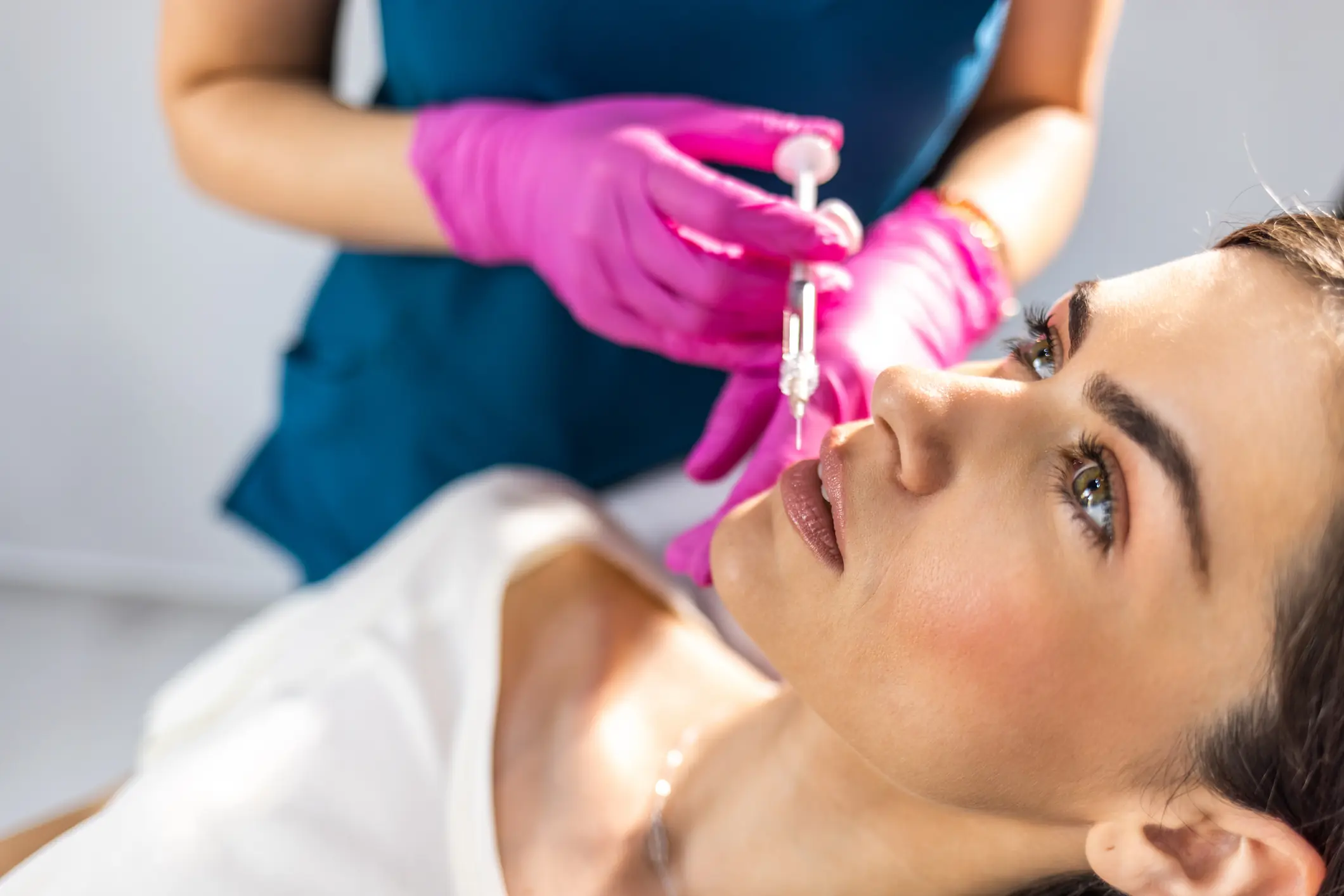 Fillers can be extremely dangerous if administered by people who aren't trained doctors. Credit: 	ljubaphoto/Getty Images