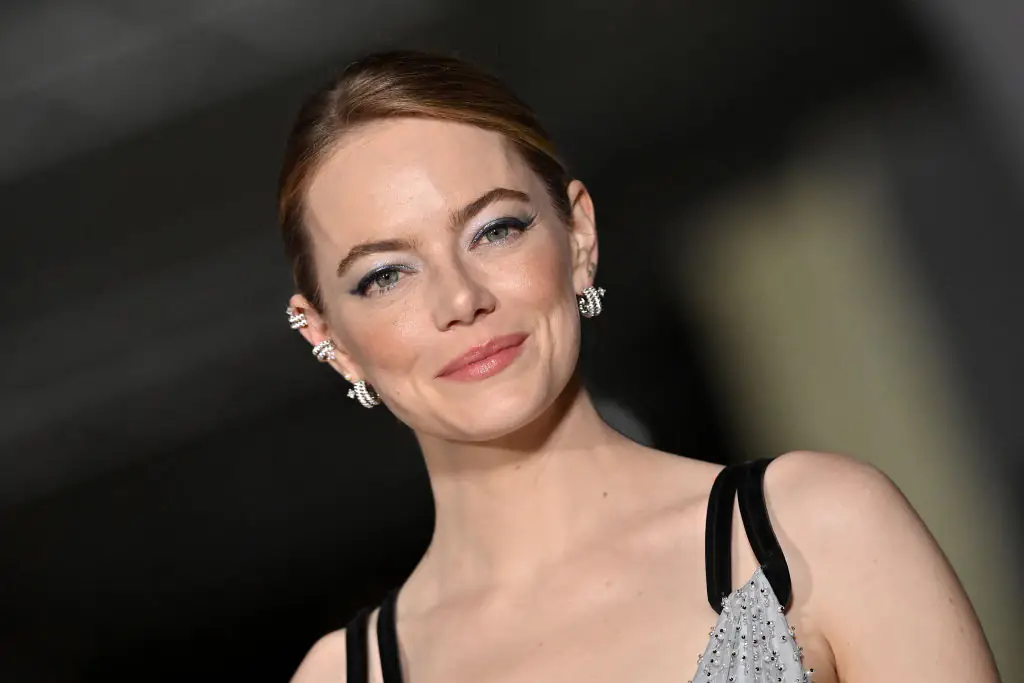 Stone opened up about an embarrassing incident that happened to her while filming 'Easy A.' Credit: Axelle/Bauer-Griffin/FilmMagic/Getty