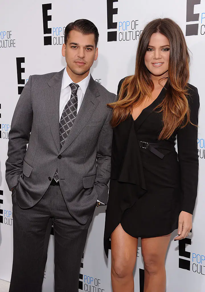 Rob and Khloe Kardashian share a close bond. Credit: Dimitrios Kambouris/E / Getty