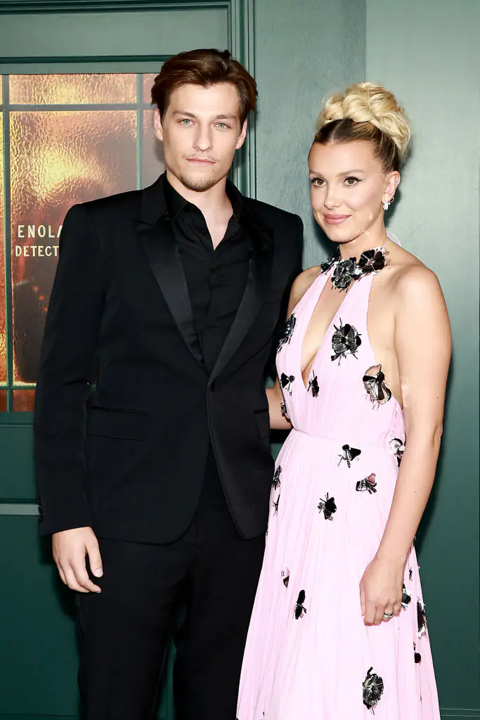 Jake Bongiovi and Millie Bobby Brown are married. Credit: Arturo Holmes/WireImage/Getty Images