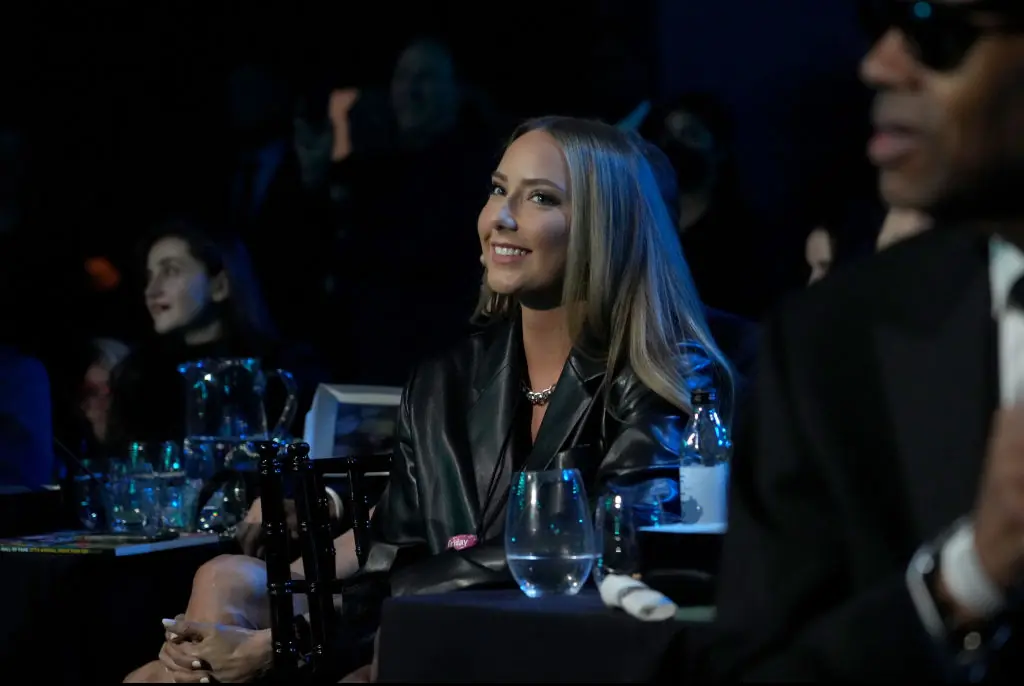 Hailie Jade has taken to social media with a heartfelt post after her dad's new music video dropped. Credit: Kevin Mazur/Getty/The Rock and Roll Hall of Fame