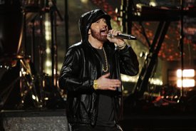 Eminem demonstrated his genius by proving that something really does rhyme with ‘orange'