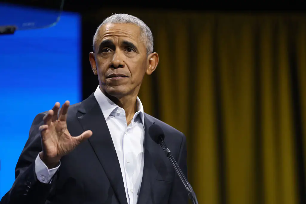 The post featured former President Barack Obama (Credit: Spencer Platt / Getty)