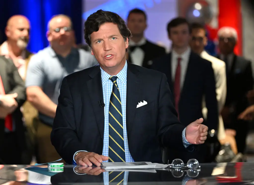 Carlson has angered MAGA supporters. Credit: Jason Koerner / Getty