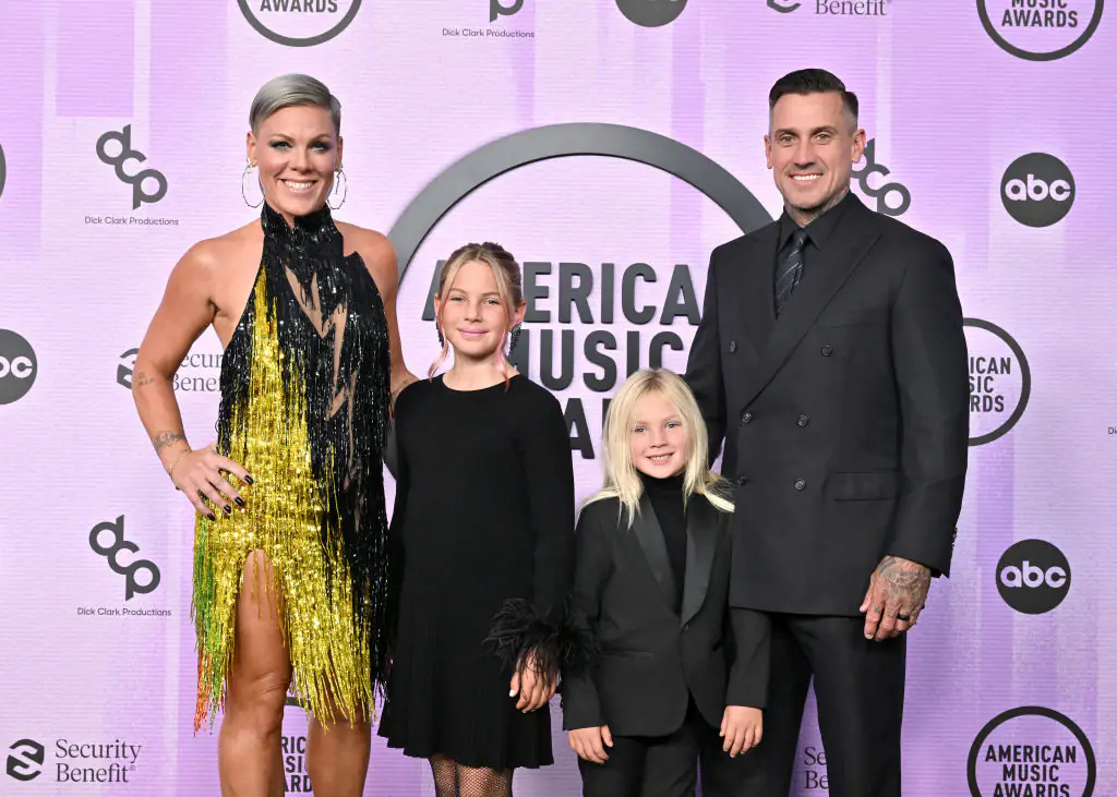 Pink and Carey Heart share two children. Credit: Axelle/Bauer-Griffin / Getty
