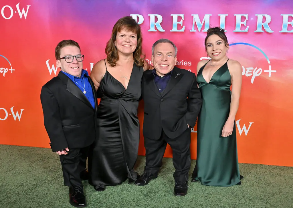 Warwick and Samantha with their children Harrison and Annabelle. Credit: Axelle/Bauer-Griffin / Getty