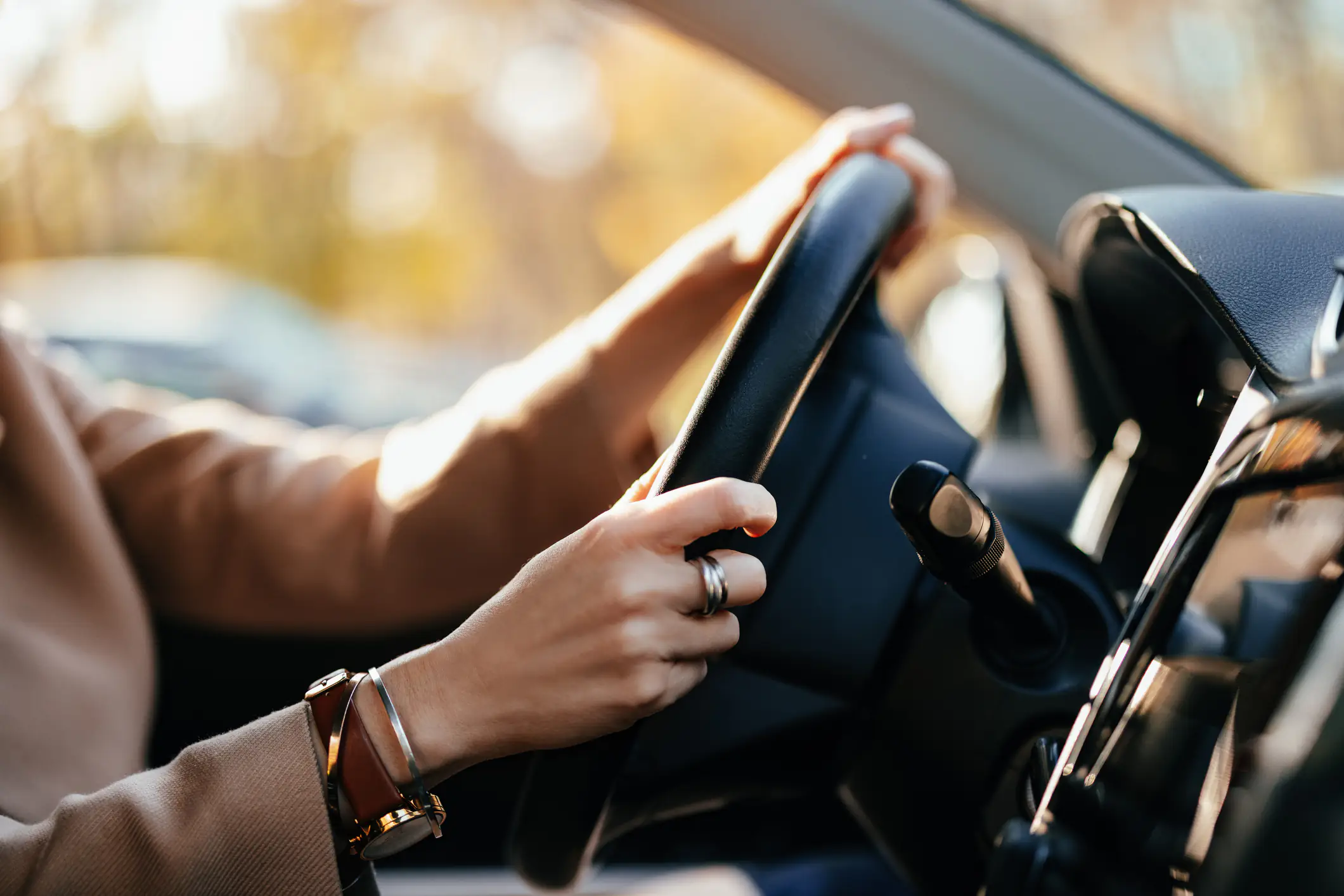 Woman's claim that 'somebody ran her off road' while driving completely backfires as dashcam footage is revealed