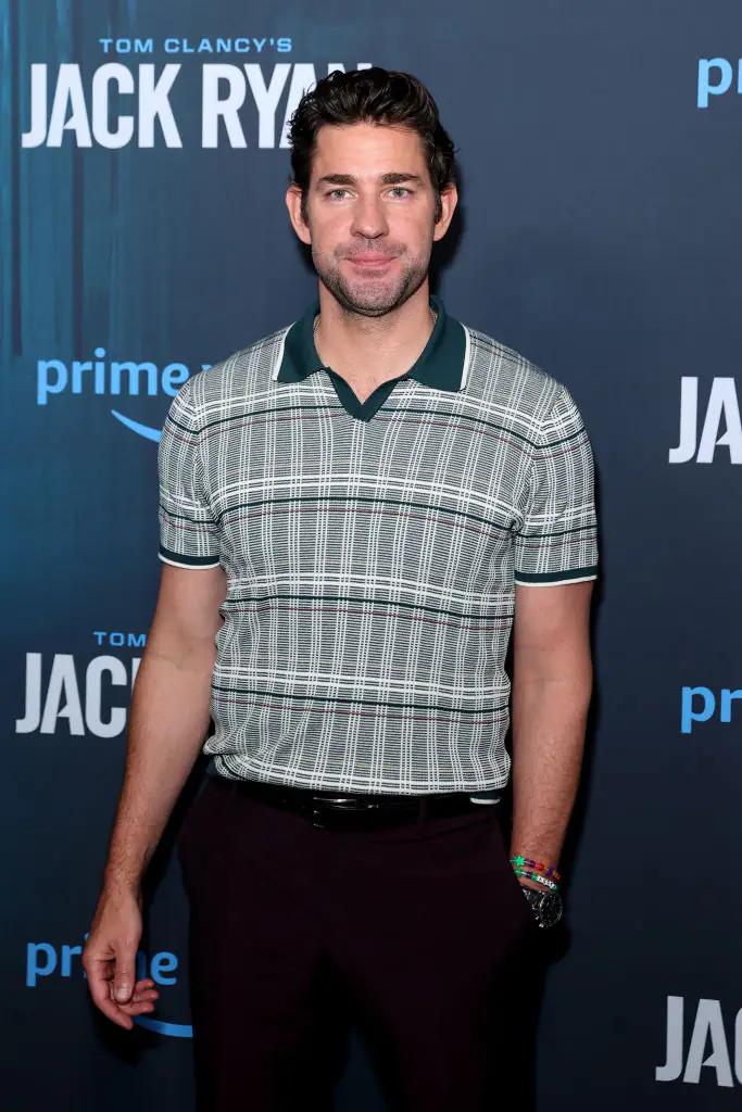 There's no denying that Krasinski is a good-looking chap. Credit: Brendon Thorne/Getty