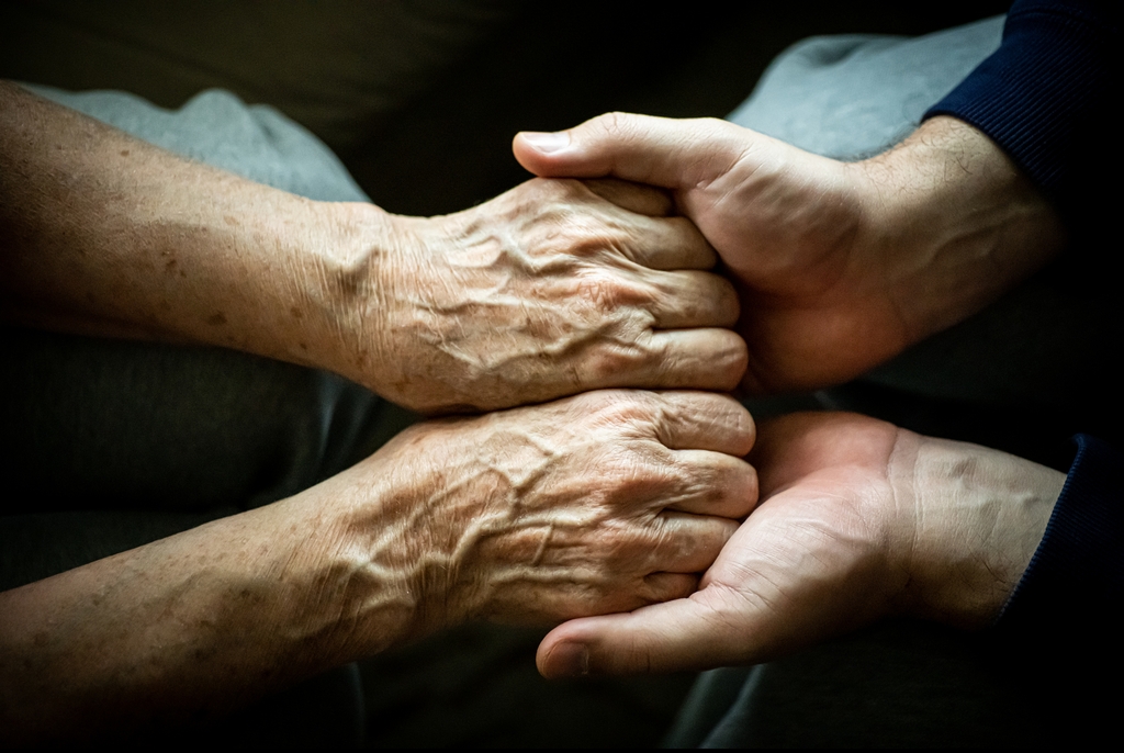 aging hands