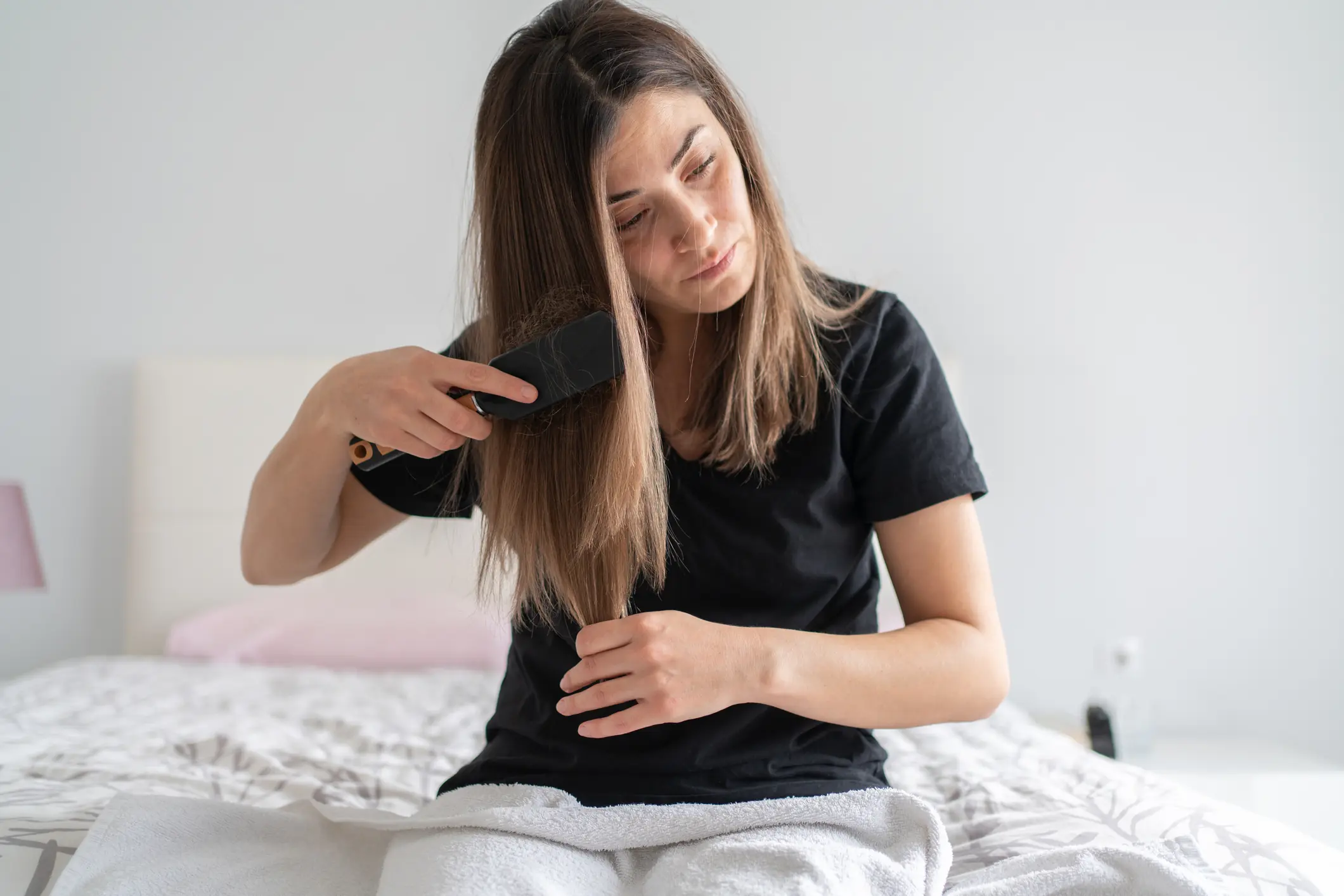 A number of products can be used to deal the increased oil levels in your hair. Credit: Getty Stock Images