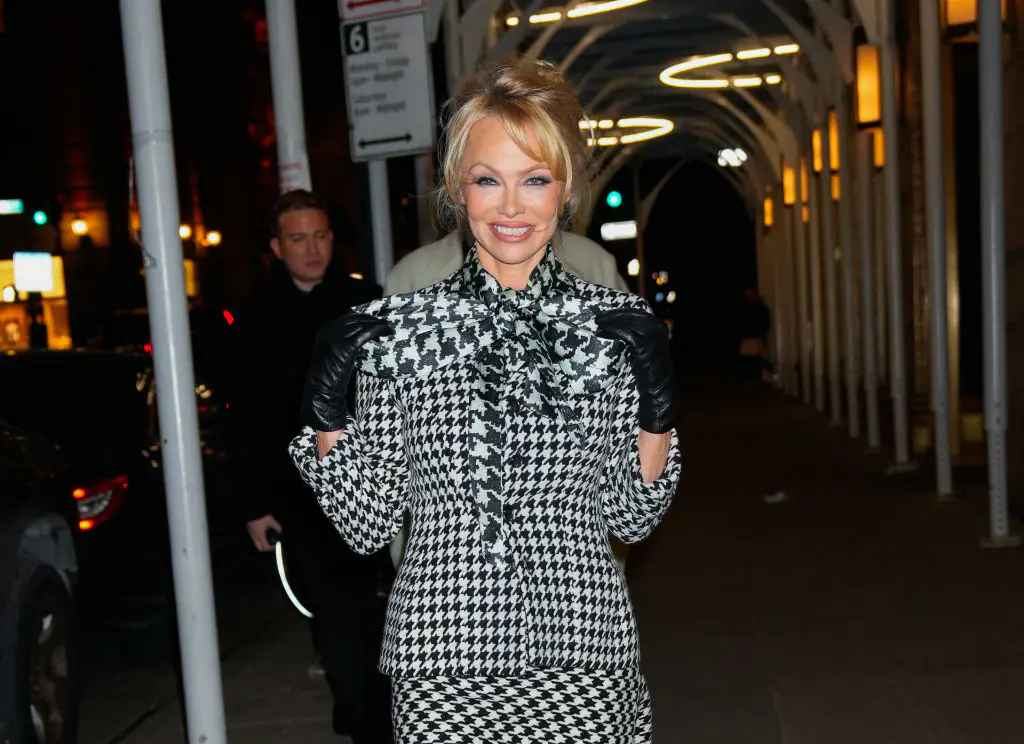 Pamela Anderson was previously known for her glamorous red carpet looks. Credit: Gotham/GC Images/Getty