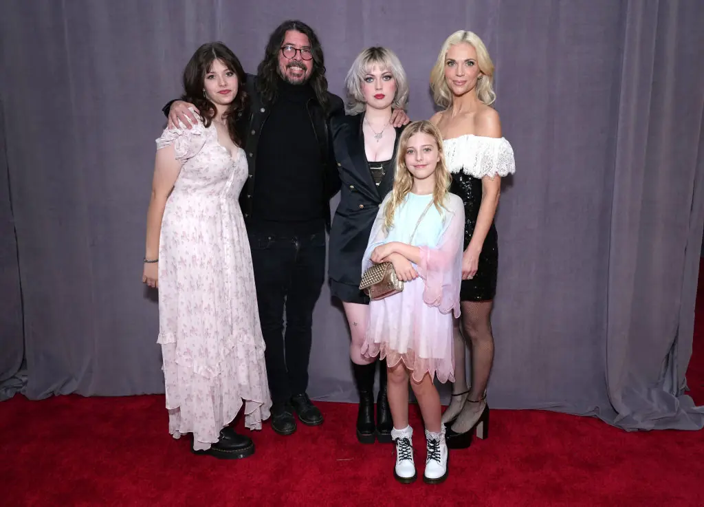 Dave Grohl and Jordyn Blum have three children together. Credit: Kevin Mazur / Getty