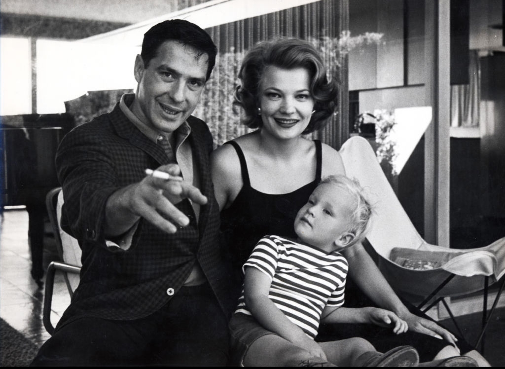 John Cassavetes, Gena Rowland and  Nick Cassavetes