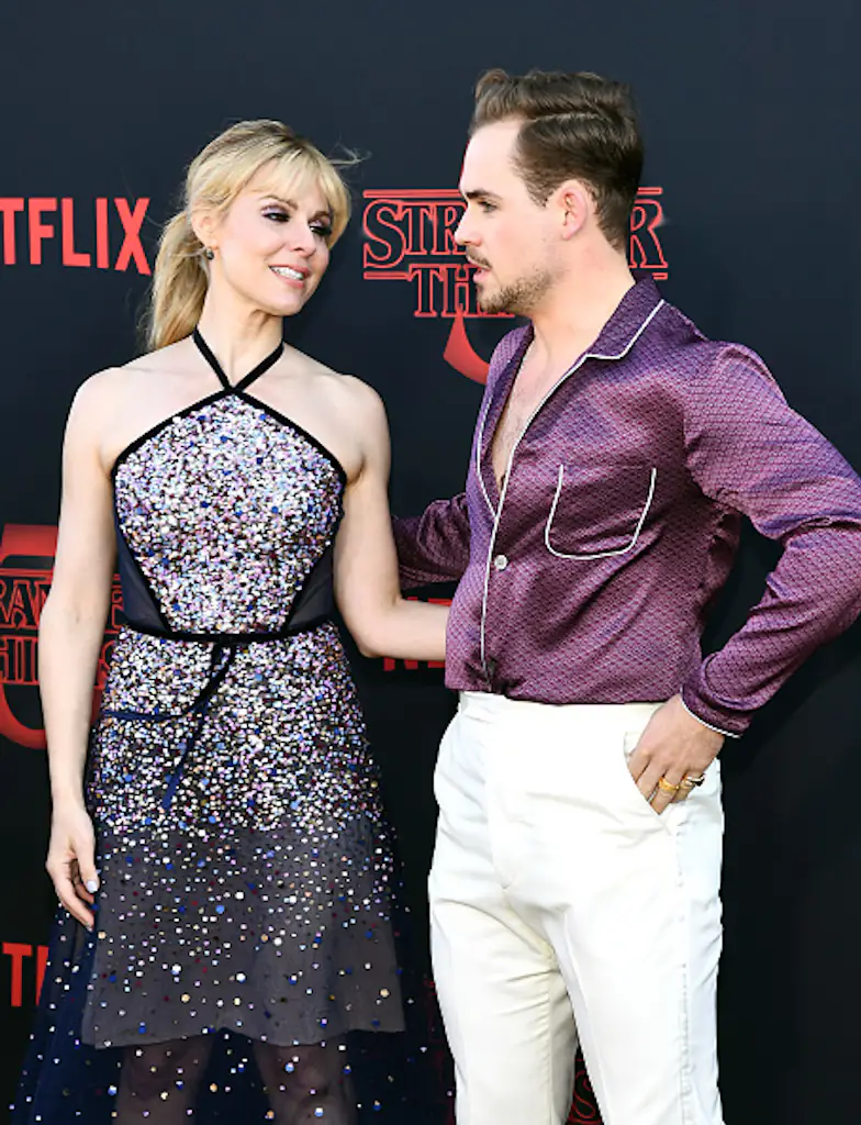 Cara Buono and Dacre Montgomery. Credit: Michael Buckner/Variety/Penske Media/Getty Images.