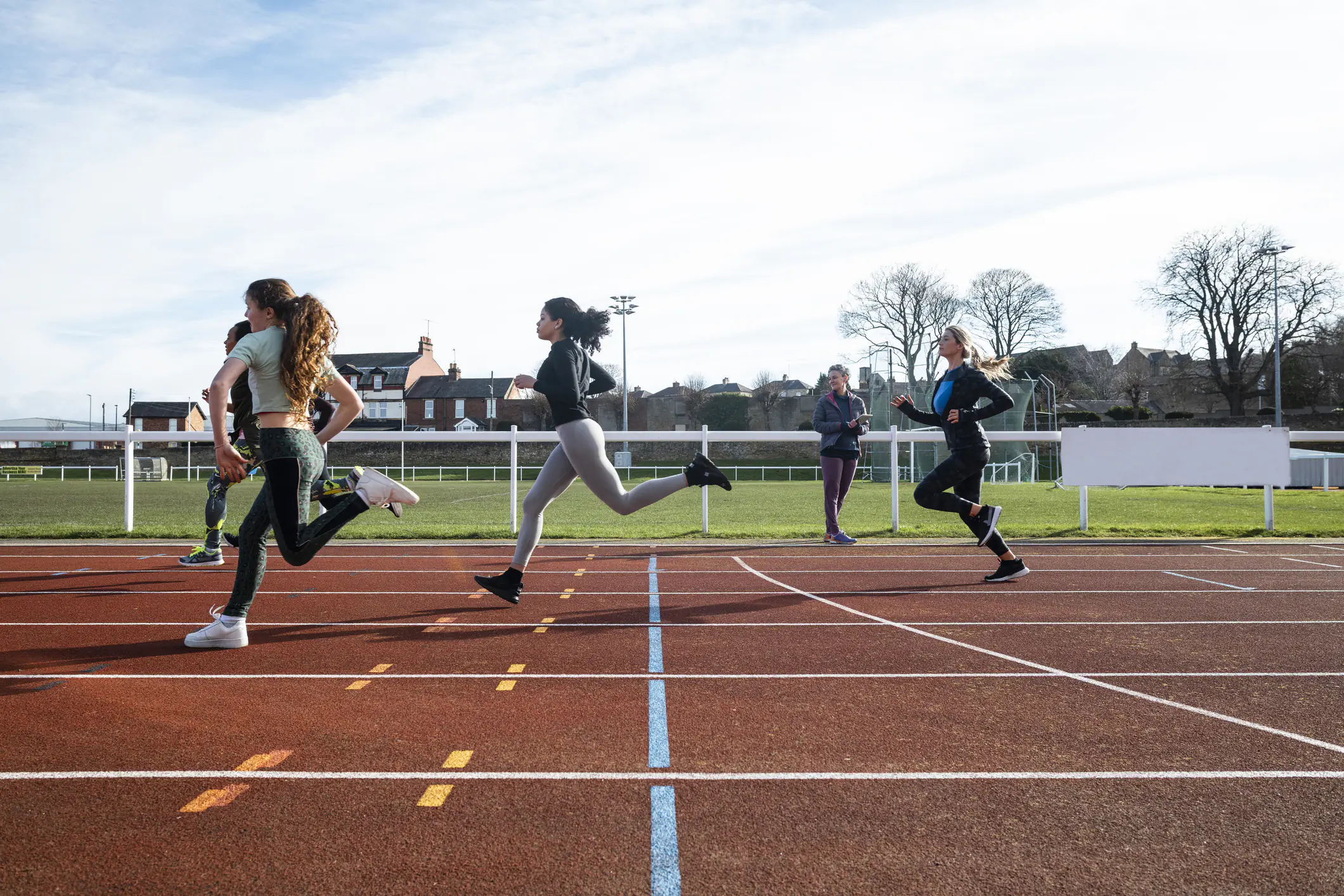 Alternative footage provides new angle of moment runner 'attacked' opponent with baton
