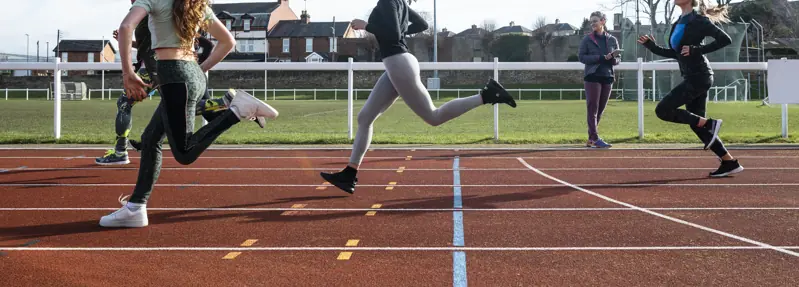 Alternative footage provides new angle of moment runner 'attacked' opponent with baton