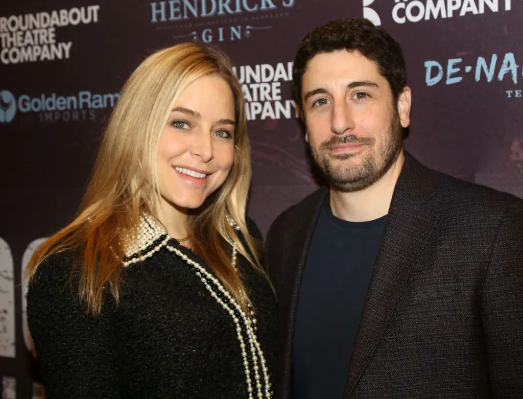 Biggs' wife, Jenny Mollen, was unaware of his bottle method. Credit: Bruce Glikas / Getty