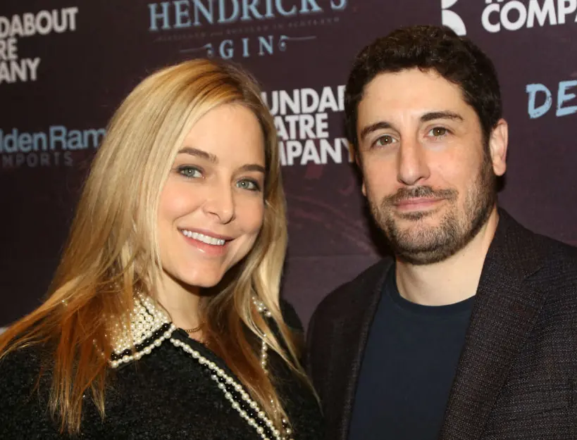 Biggs' wife, Jenny Mollen, was unaware of his bottle method. Credit: Bruce Glikas / Getty Images.